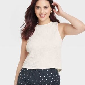 A New Day Women's Textured Tank Top‎